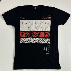 Twenty One Pilots Black Graphic Tee